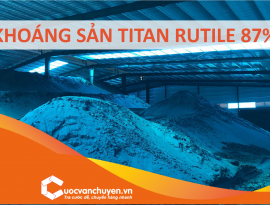 Thủ Tục Xuất Khẩu Khoáng Sản Titan Rutile 87%